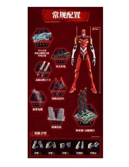 NEON GENESIS EVANGELION: EVA UNIT 02 MODEL KIT