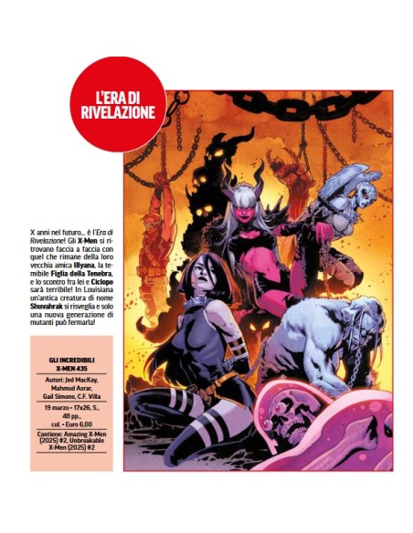 GLI INCREDIBILI X-MEN 435 - GLI STUPEFACENTI X-MEN 2 (di 3)