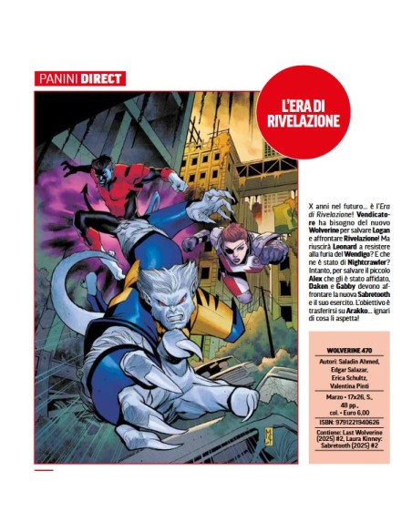 WOLVERINE 470 - L`ULTIMO WOLVERINE 2 (di 3)