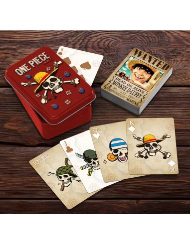 ONE PIECE PLAYING CARDS IN TIN