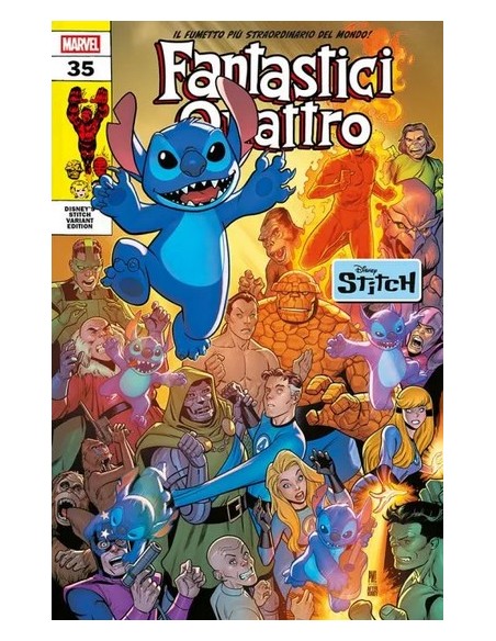 FANTASTICI QUATTRO 469 STITCH VARIANT - FANTASTICI QUATTRO 35
