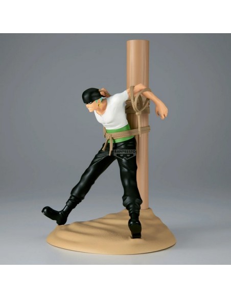 ONE PIECE - FIGURE LIFE - ZORO - STATUA 17CM