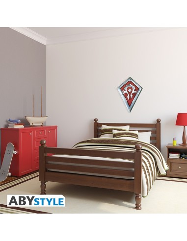 WORLD OF WARCRAFT - HORDE SHIELD - METAL PLATE...