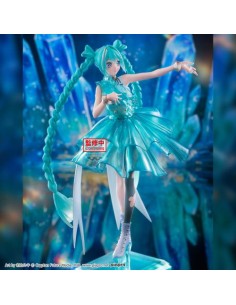 HATSUNE MIKU - CLEARLUXE - EMERALD GEM - STATUA 28CM