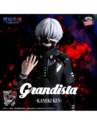 TOKYO GHOUL - GRANDISTA - KANEKI KEN - STATUA 27CM