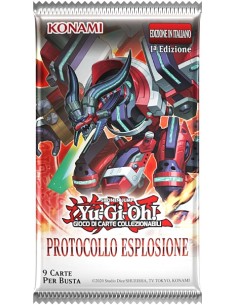 YU-GI-OH! - PROTOCOLLO ESPLOSIONE - BUSTA - BURST...