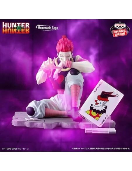 HUNTER×HUNTER - MEMORABLE SAGA - HISOKA - STATUA 9CM