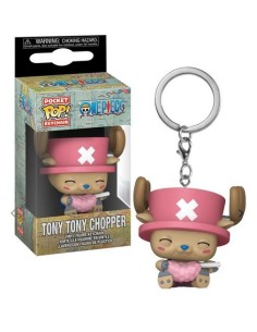 ONE PIECE S13 - CHOPPER W/COTTON CANDY - POCKET POP KEYCHAIN