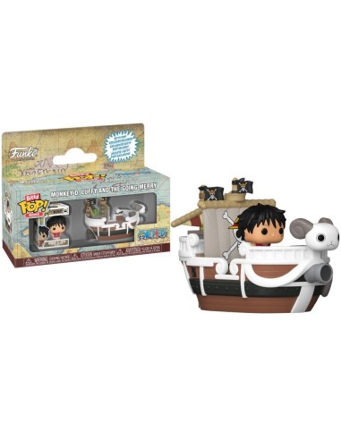 ONE PIECE - GOING MERRY W/LUFFY - BITTY POP