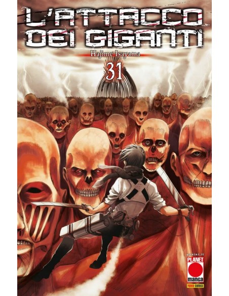 L`ATTACCO DEI GIGANTI RISTAMPA 31