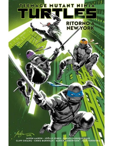 TEENAGE MUTANT NINJA TURTLES VOL. 1 RITORNO A NEW YORK
