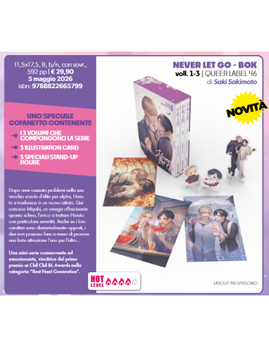 NEVER LET GO - BOX - (contiene: 3 VOLUMI DELLA...