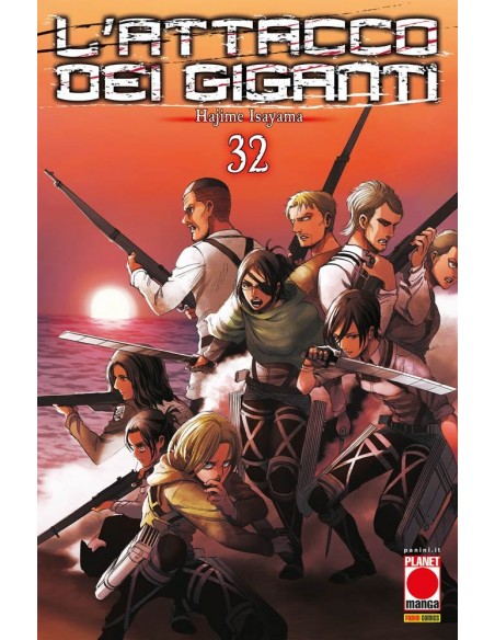 L`ATTACCO DEI GIGANTI RISTAMPA 32