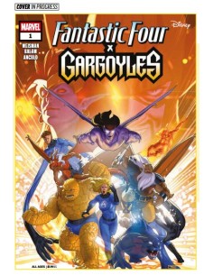 FANTASTICI QUATTRO X GARGOYLES - DISNEY AGAINST 1