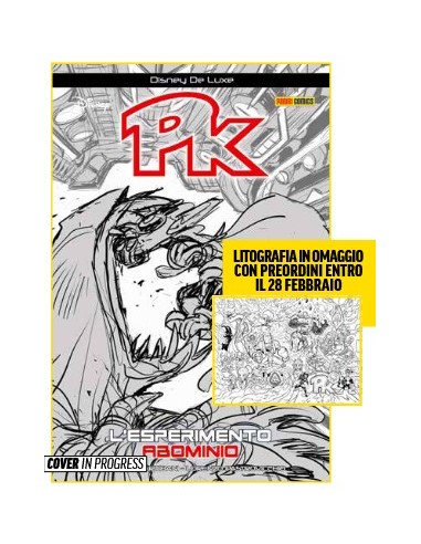 PK - L`ESPERIMENTO ABOMINIO - DISNEY DE LUXE 55