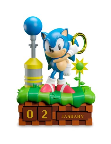 SONIC: THE HEDGEHOG - CALENDARIO PERPETUO 3D -...