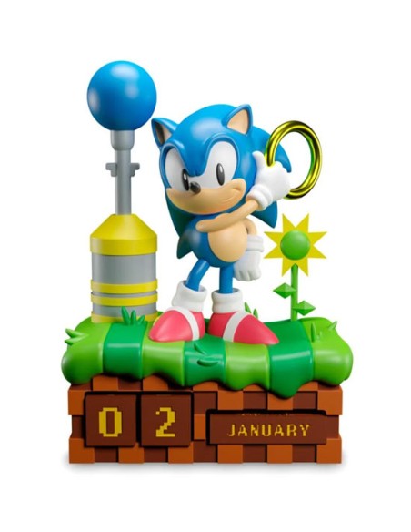 SONIC: THE HEDGEHOG - CALENDARIO PERPETUO 3D - SONIC