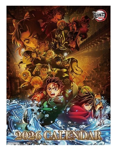 DEMON SLAYER THE MOVIE INFINITE CASTLE CALENDARIO WALL LARGE 2026