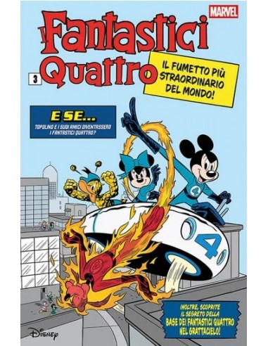 FANTASTICI QUATTRO 470 VARIANT DISNEY WHAT IF?...