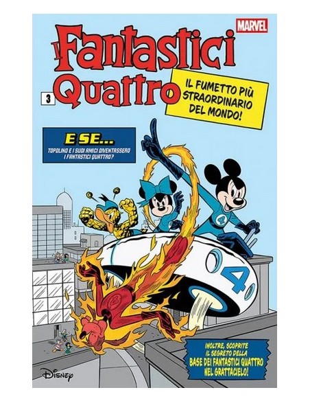 FANTASTICI QUATTRO 470 VARIANT DISNEY WHAT IF? - FANTASTICI QUATTRO 1