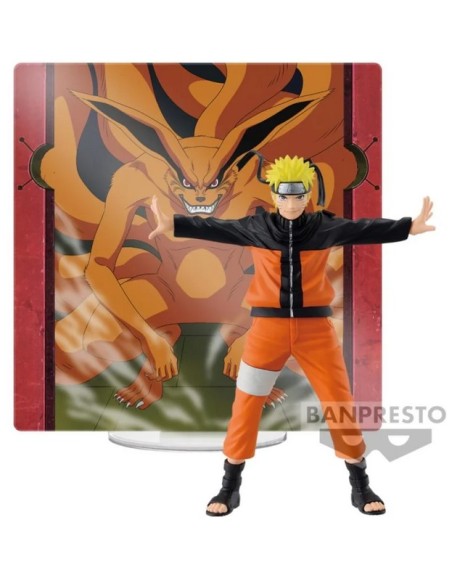 NARUTO SHIPPUDEN - PANEL SPECTACLE - UZUMAKI NARUTO - STATUA 13CM