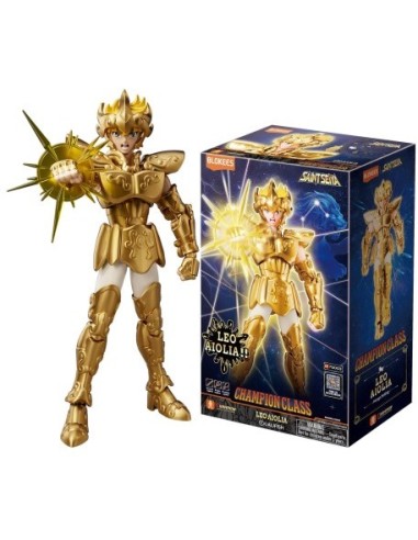 SAINT SEIYA - CHAMPION CLASS LEO AIOLIA 02 -...
