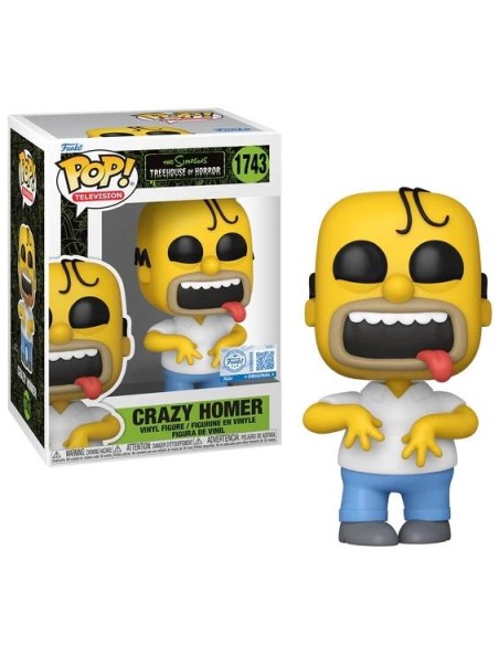 THE SIMPSONS - CRAZY HOMER LCG25 EXCLUSIVE - POP 1743