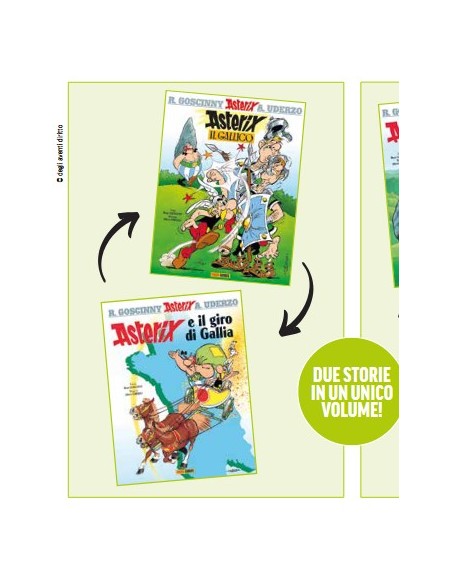 ASTERIX POCKET: ASTERIX IL GALLICO/ASTERIX E IL GIRO DI GALLIA