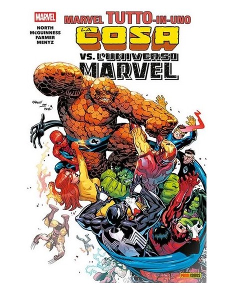 SPECIALE FANTASTICI QUATTRO MARVEL TUTTO-IN-UNO: LA COSA VS. L`UNIVERSO MARVEL