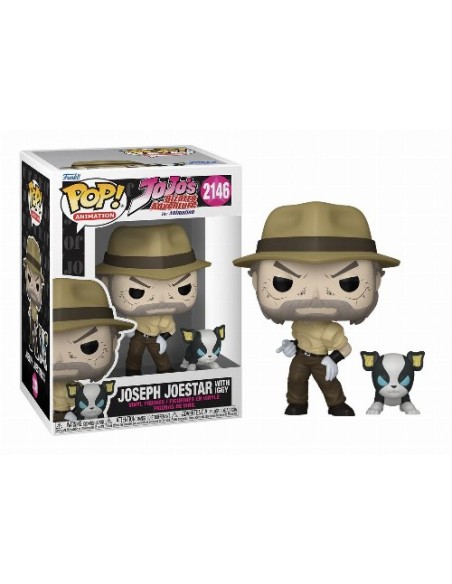JOJO`S BIZARRE ADVENTURES - JOSEPH JOESTAR WITH IGGY - POP 2146