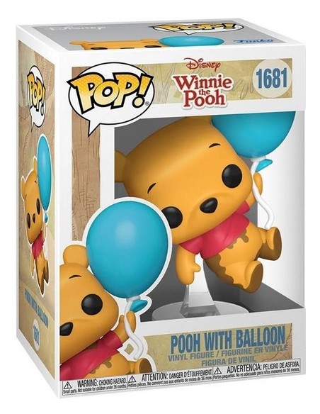 WINNIE THE POOH S4 - POOH WITH BALLOON - POP 1681
