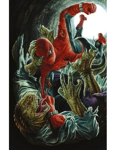 SPIDER-MAN 885 AMAZING VISIONS VARIANT DI LEE BERMEJO (N°3) - AMAZING SPIDER-MAN 11