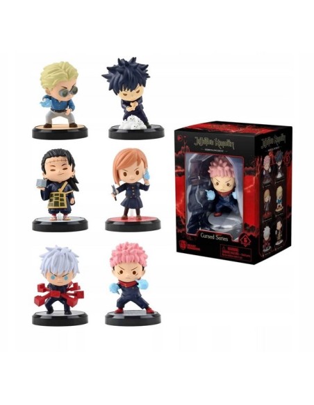 JUJUTSU KAISEN - HERO BOX WINDOW BOX CURSED SERIES - CHARACTERS PDQ - MINIFIGURE 5CM