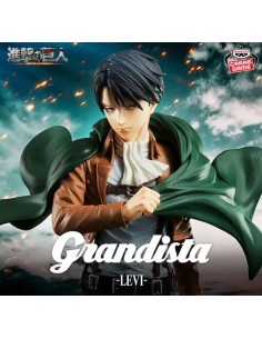 ATTACK ON TITAN - GRANDISTA - LEVI - STATUA 27CM 2