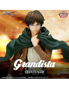 ATTACK ON TITAN - GRANDISTA - EREN YEAGER - STATUA 28CM