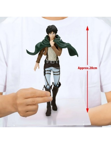 ATTACK ON TITAN - GRANDISTA - EREN YEAGER - STATUA 28CM