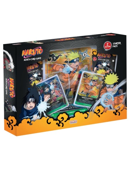 NARUTO MYTHOS TCG - SPECIAL PACK - NARUTO + SASUKE - ENG