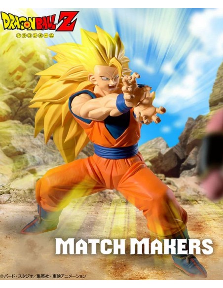 DRAGON BALL Z - MATCH MAKERS - SON GOKU SUPER SAIYAN 3 - STATUA STATUA 16CM