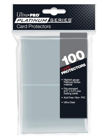 PLATINUM SERIES - CARD PROTECTOR SLEEVES - 2-1/2" X 3-1/2"