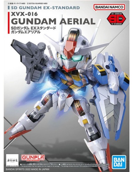 GUNDAM - SUPER DEFORMED - SD GUNDAM EX-STANDARD GUNDAM AERIAL - MODEL KIT