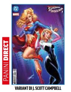SUPERMAN/SPIDER-MAN 1 VARIANT DI J. SCOTT CAMPBELL - DC...