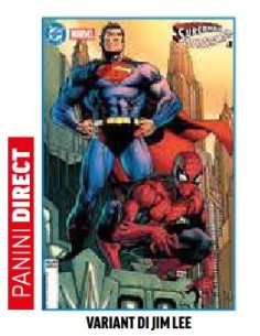 SUPERMAN/SPIDER-MAN 1 VARIANT DI JIM LEE - DC BESTSELLER