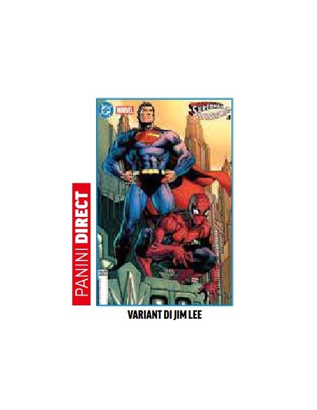 SUPERMAN/SPIDER-MAN 1 VARIANT DI JIM LEE - DC BESTSELLER