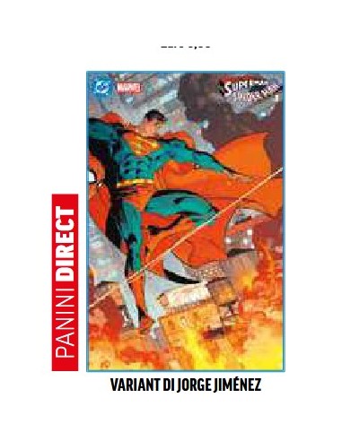 SUPERMAN/SPIDER-MAN 1 VARIANT DI JORGE JIMENEZ...