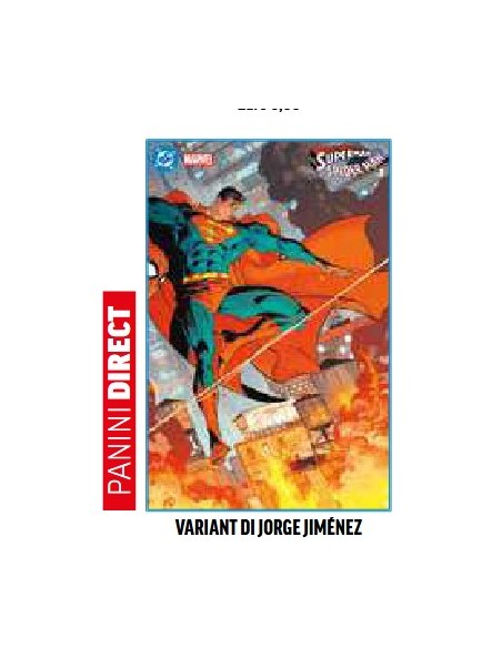 SUPERMAN/SPIDER-MAN 1 VARIANT DI JORGE JIMENEZ - DC BESTSELLER