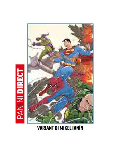 SUPERMAN/SPIDER-MAN 1 VARIANT DI MIKEL JANIN -...