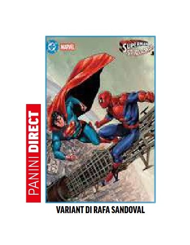 SUPERMAN/SPIDER-MAN 1 VARIANT DI RAFA SANDOVAL...