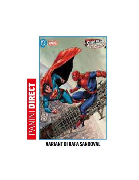 SUPERMAN/SPIDER-MAN 1 VARIANT DI RAFA SANDOVAL - DC BESTSELLER