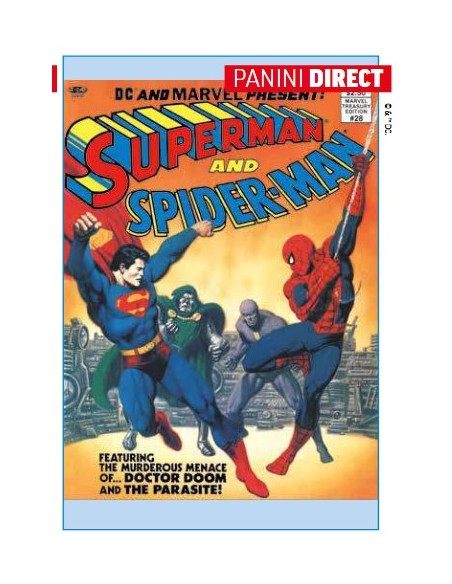 DC LIMITED COLLECTOR`S EDITION SUPERMAN E SPIDER-MAN