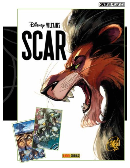 DISNEY VILLAINS 2 SCAR